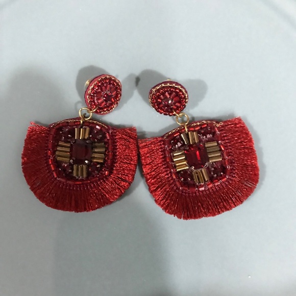 NWT 💕pretty red earrings.. - Picture 2 of 2